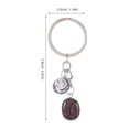 thumbnail image 4 of Creative Coffee Cup Keychain Coffee Bean Key Ring Coffee Lover Keychain Purse Handbag Charms Party Favor Bag Fillers, 4 of 8