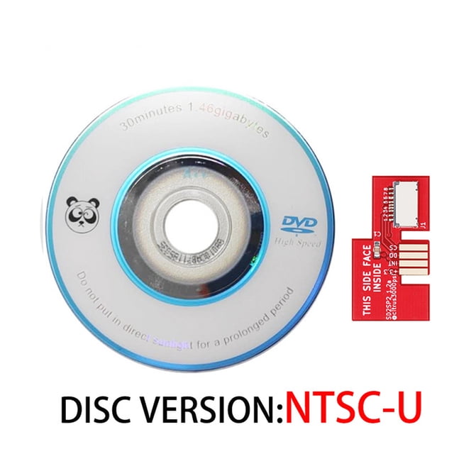 SD2SP2 Adapter for GameCube - TF Card Reader + Swiss Boot Disc, NTSC-U Version, Gold-Plated Contacts for Reliable Data Transfer
