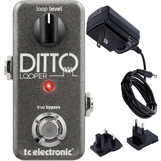 TC Electronics Ditto Looper Effects Pedal w/ Bonus Power Supply