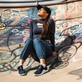 thumbnail image 2 of Zapatillas para Caminar ALEADER Energycloud Slip-On Azul Marino Mujer 9.5, 2 of 9