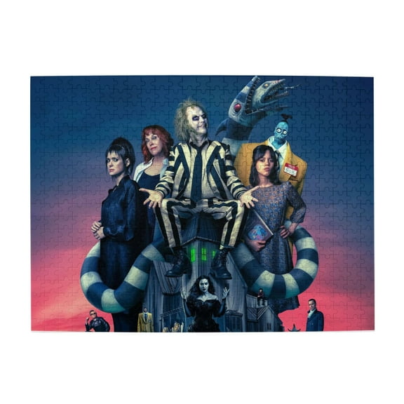 Beetlejuice 500 Piece Jigsaw Puzzle Educational Toys & Games Family-Friendly Activity