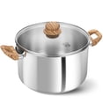 thumbnail image 1 of Koch Systeme CS 6QT Stainless Steel Stockpot with Lid, 1 of 7