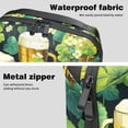 thumbnail image 4 of Saint Patrick's Day Cord Organizer Travel Bag with Waterproof Oxford Fabric, Cable Storage Organizer Case for Electronic Devices, Small Parts Storage Box - 5.9x9.44x3.14 in, 4 of 6