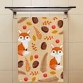 thumbnail image 4 of Dreamtimes Bath Hand Kitchen Towels Cute Fox Animals Face Towel 2 Pack Washcloth Soft Quick Dry Absorbent Bathroom, 4 of 6