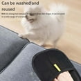 thumbnail image 4 of Magic Brush Pet Hair, The Magic Brush Pet Hair Remover, Reusable Pets Hairs Remover Electrostatic Gloves, for Clothing/Couch/Furniture.-black,4 Pack, 4 of 7