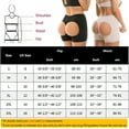 thumbnail image 3 of SHAPERIN Women Seamless Butt Lifter Padded Lace Panties Enhancer Underwear Shorts, 3 of 6