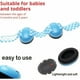 thumbnail image 3 of Orejeras para bebés, Auriculares antiruido para niños Auriculares con protección auditiva para bebés Plegables Ajustables Cómoda protección contra el ruido para bebés de 3 meses a 2 años （1 pieza）, 3 of 5