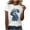 White, variant on Sexlip V Neck T Shirts for Women Cute Puppy Dog Graphic Short Sleeve Loose Fit Casual Funny Tshirts Summer Tops Vintage Tees White XXXL