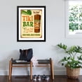 thumbnail image 3 of Art.com Vintage Design - Tiki Bar Art Print by Real Callahan, Black Frame Wall Art, 32" x 40", 3 of 5