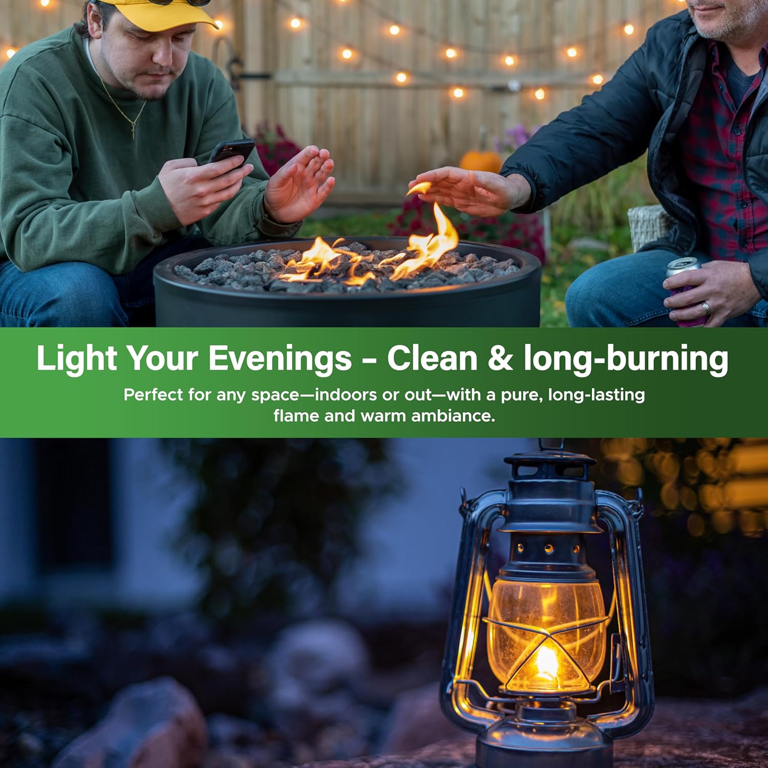 Firefly Fuel Eucalyptus Clean Fuel Lamp Oil - Smokeless and Odorless - 1 gal