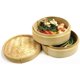image 2 of Norpro 2 Tier Bamboo Steamer with Lid
