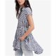 thumbnail image 2 of Free People Womens New Spring Love Túnica Blusa, Azul, Mediano Free People Sayo, 2 of 2