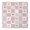 Pioneer Flower Floral-2, variant on Pioneer Flower Floral Print Pattern Square Fitted Tablecloth with Elastic Edge,Square Table Cover,Washable Elastic Table Cover for Home Kitchen Party Decor 34"x34"