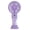 Purple, variant on Handheld Fan USB Rechargeable Mini Face Steamer Fan for Travel and Outdoor Use