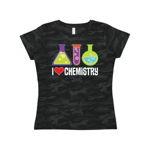 Inktastic I Love Chemistry Science Women's T-Shirt