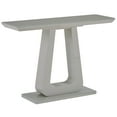 thumbnail image 1 of Contemporary MDF & Glass Console Table - Warm Grey, 1 of 8
