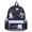 Black, variant on Clear Display Pin Collection Nylon Backpack, Multi-Pocket Lightweight Daypack for Daily Commute Travel (Black)
