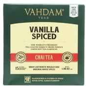 Vahdam India - Chai Tea Vanilla Spiced - 15 Tea Bags