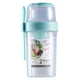 thumbnail image 3 of Vaso para ensalada para llevar Vaso para guardar ensalada Vaso para parfait de yogur Ensalada de frutas y verduras verde, 3 of 9