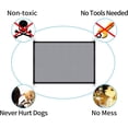 thumbnail image 4 of Puerta mágica para perros, red de seguridad plegable y portátil para puertas de escaleras con correa de extensión de 2 cm, barrera de seguridad para instalar en cualquier lugar para perros y gatos - 1, 4 of 5