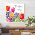 thumbnail image 2 of Cuadros Decorativos 5D bricolaje taladro redondo completo diamante pintura Kit tulipán flor dibujo ornamento Ehuebsd Nuevos Originales, 2 of 9