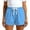 Light blue, variant on Women's Gym Workout Athletic Shorts Summer Lightweight Quick Drying Running Shorts with Pockets by Yigetop Black L