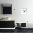 thumbnail image 2 of Stupell Industries Muted Blue Aquatic Starfish Graphic Art White Framed Art Print Wall Art, Design by Kim Allen, 2 of 8