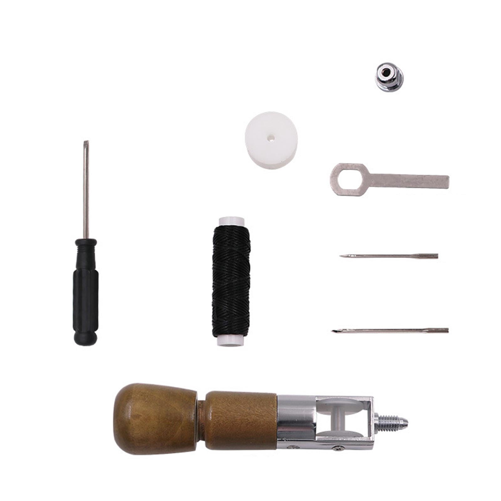 QccHieUs Leather Sewing Awl Professional Stitching Awl Tool with Craft Accessories Repair