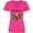 Hot Pink, variant on Inktastic Autism Awareness Bee Kind Women's V-Neck T-Shirt
