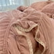 thumbnail image 4 of Xiao Hua Juego de sábanas, juego de sábanas y fundas de almohada, juego de cama individual, ropa de cama de hotel, decoración del hogar (rosa), 4 of 5