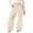 AB107 Beige, variant on Bainana Girls Stylish Fit Sweatpants Bowknot Print Elastic Waist Straight Leg Athletic Pants With Pockets Little Kids Modern Fit Cozy Soft Sweatpants Beige Size 4-5 Years