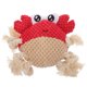 thumbnail image 1 of KAKOWELY Juguete masticable con forma de cangrejo para perros, juguete interactivo para perros, juguete chirriante para limpiar los dientes de perro., 1 of 5