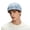 Blue, variant on Men's Textured Docker Cap Plaid Brimless Hat Adjustable Vintage Sailor Skull Cap Gray One Size
