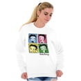 thumbnail image 5 of Betty Boop Classic Cartoon Cute Women Crewneck Sweatshirt Brisco Brands S, 5 of 6