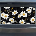 thumbnail image 7 of Daisy Night Pattern Funny Personalized License Plate Rust-proof Stainless Steel Metal License Plate Suitable For Men And Women 12.2" x 6.2", 7 of 7