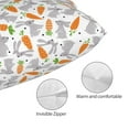 thumbnail image 3 of Kdxio Cotton Pillow Cases Pillowcases,Soft and Breathable Bedroom Pillow Cases-Cute Rabbit, 3 of 8