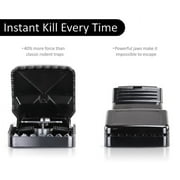 Large Powerful Rat Traps (8 Pack) Kills Instantly with Powerful Steel Spring - Setup in Seconds - Wash & Reuse Over & Over - Hands Free Disposal - Rat Control w/o Harmful Poisons or Chemicals