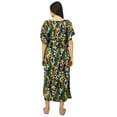 thumbnail image 3 of Bimba Nursing Cotton Kaftan Maxi Maternity Night Wear, Hospital Delivery Gown, 3 of 7