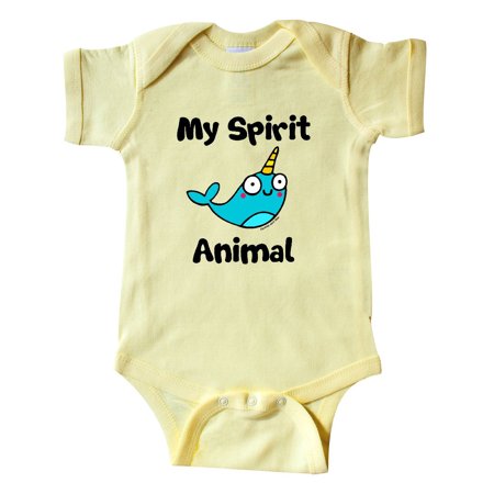 

Inktastic Narwhal is my Spirit Animal Gift Baby Boy or Baby Girl Bodysuit