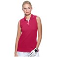 thumbnail image 3 of Kustom Kit Gamegear® Ladies Proactive Sleeveless Polo Shirt, 3 of 3