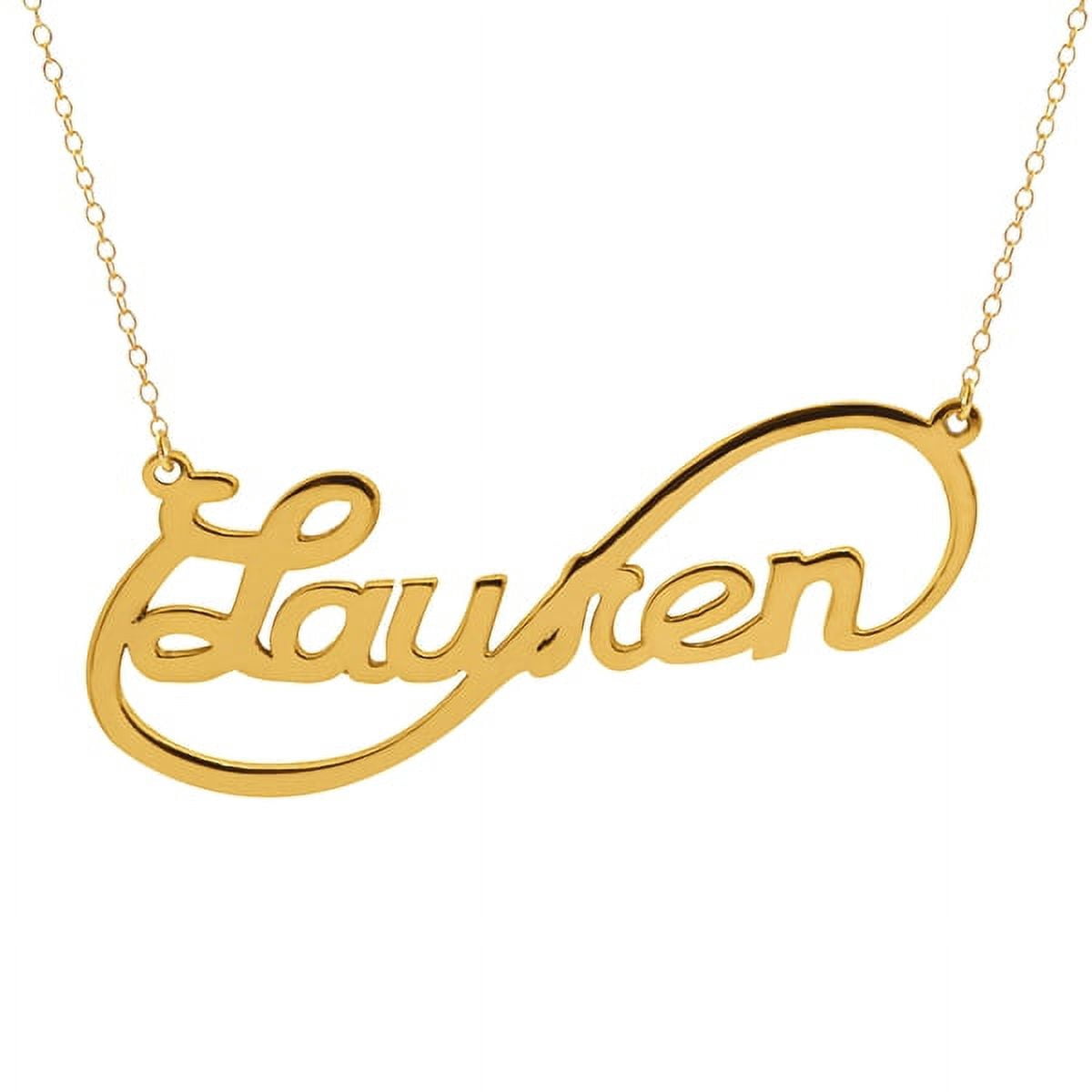 Personalized Infinity Name Necklace