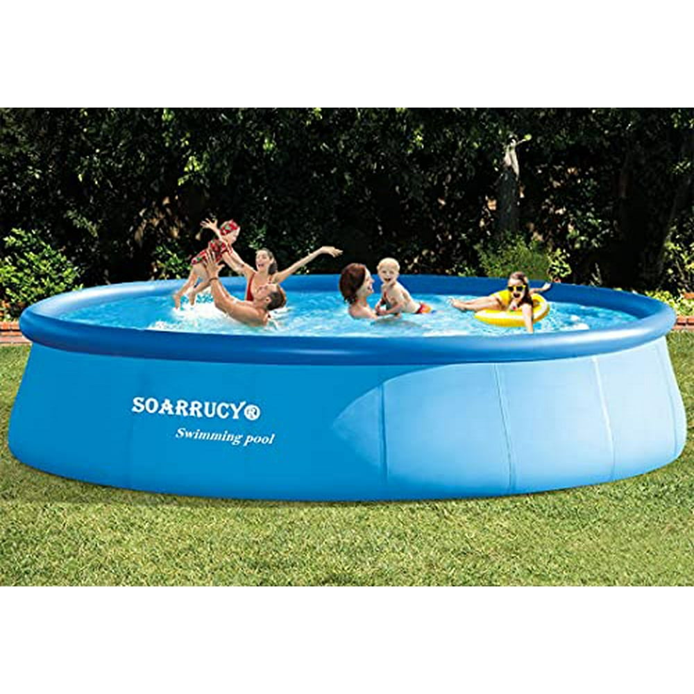 Inflatable Above Ground Pool for Adults 10FT x 30in Swimming Pool