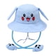 thumbnail image 3 of Sombrero de pescador con sombrilla móvil de algodón para niños, sombrero de conejo Pikachu, sombrero para padres e hijos, sombrero de tela para atracciones turísticas, 3 of 4