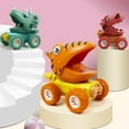thumbnail image 4 of Cheers US Pull Back Dinosaur Car Toys Dino Toys for 3 Year Old Boys and Toddlers T-Rex Dinosaur Games Monster Trucks, 4 of 8