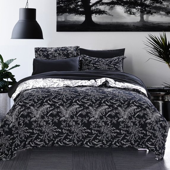 Elegant and Chic Winter Brush Reversible Soft Down Alt 3-Piece Comforter Set by Southshore Fine Linens
