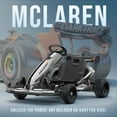 thumbnail image 3 of McLaren 48V Electric Go Kart for Adults & Teens, 750W Powered Motor Ride On Toy, LED Light, Hydraulic Disc Brake, 4 Wheel Spring Suspension, 3 Levels Adjustable Chassis, Foldable Design, Silver, 3 of 10