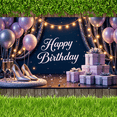thumbnail image 5 of Yatrandify Glittering Design Birthday Party Banner with Presents for Celebration Indoor Decoration, 5 of 6
