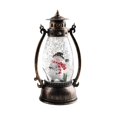 thumbnail image 2 of TIELUTT Christmas Decorations Glowing Portable Oil Lamp Falling Lamp Christmas Christmas Smart Ornament Christmas Ornament Bulbs Teacher Ornament Christmas Three Decorations Create Ornament, 2 of 7