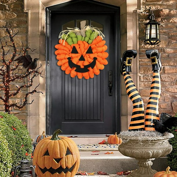 Decorative Front Door Halloween Decorations