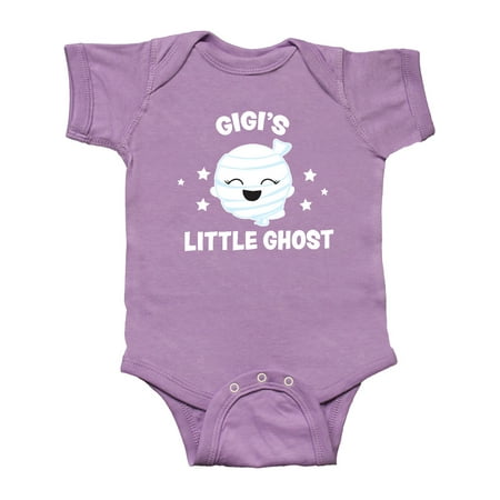 

Inktastic Cute Gigi s Little Ghost with Stars Gift Baby Girl Bodysuit